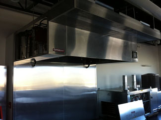 CaptiveAire’s commercial ventilation hood.