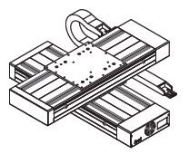 XY slide with moving bearing plate