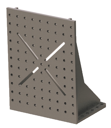 thumbnail image 2 of Universal Right Angle Plate 8x10x12 – Precision Ground Semi-Steel, CME URAP-81012 2 of 6