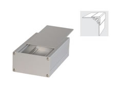 Aluminum extrusion enclosure profiles