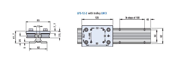 LFS 12-2 with Trolley LW3