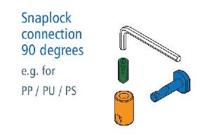 Snaplock Connection 90 degrees