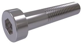 Low profile hex socket head cap screw