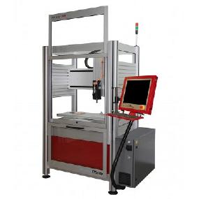 EuroMod Cartesian Gantry Robot with enclosure and safety door interlock