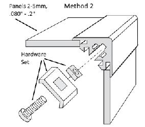Corner-Clamping-Set-for-16x16mm-Corner-Extrusion-Profile