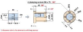 NEMA 23 Motor Mount Dimensions