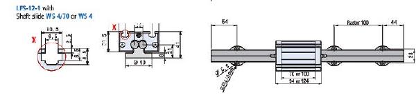 WS 4/70 Shaft Slide