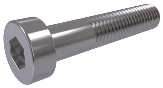 Low profile hex socket head cap screw
