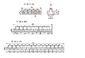 PT 25 Fixture Plate Extrusion Dimensions