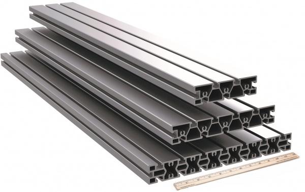 1000mm Length Aluminum Extrusion T-Slot Table 160x20mm