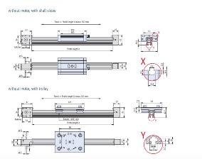 Dimensioned drawings of LEZ 1