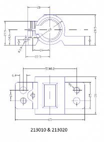Flange Ball Nut Dimensions