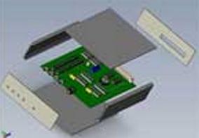 Exploded View of Side Extrusion Enclosure