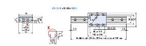 WS 8 long carriage - 150mm